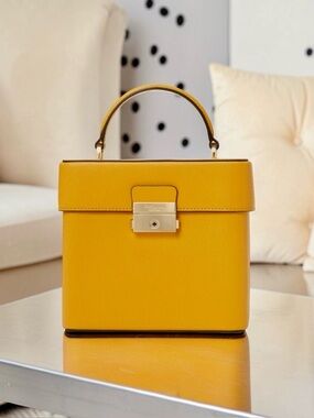 NWT! Kate Spade Voyage Small Leather Top Handle Crossbody Sunglow & Dust Bag